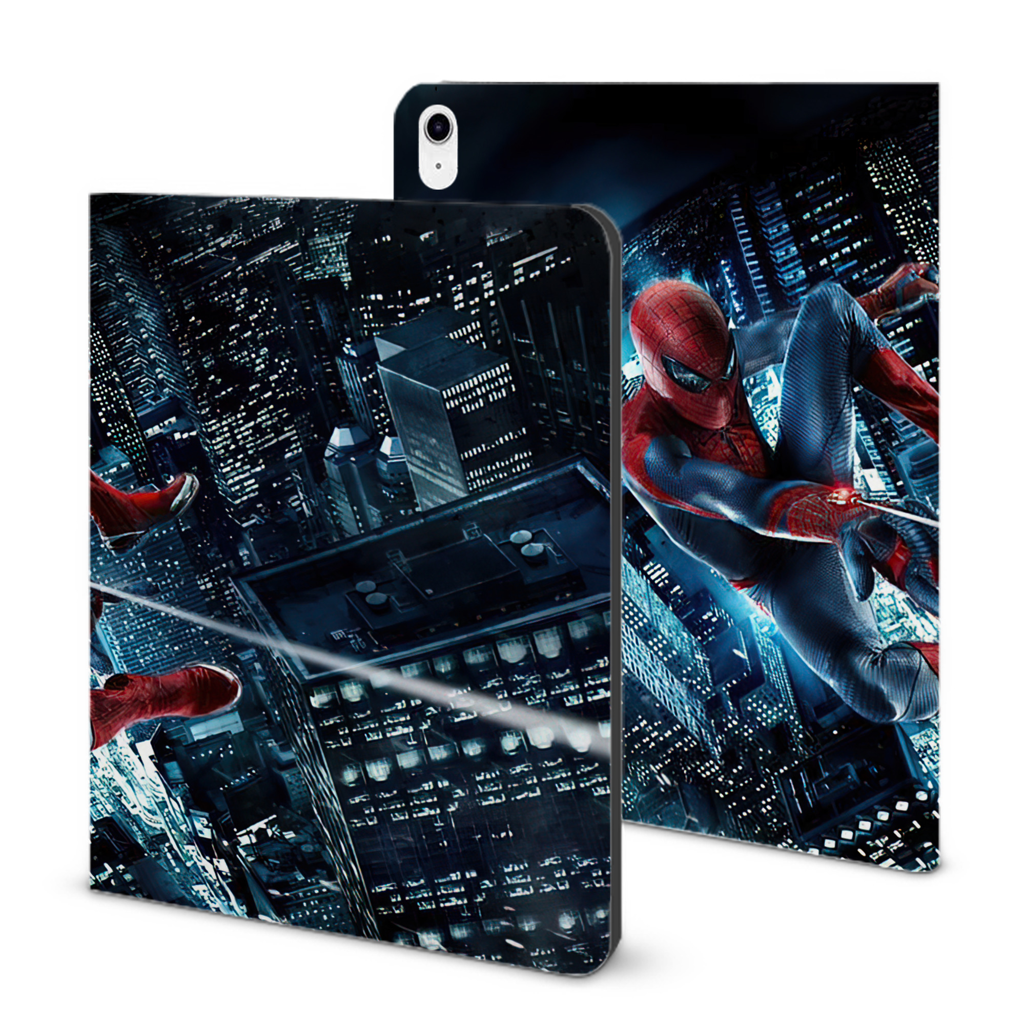 （画像用） アベンジャーズ The Avengers IPad ケース ブック型 PUレザー TPU 耐衝撃 軽量 薄型 ペン収納なし 全面保護 IPad 各モデル対応